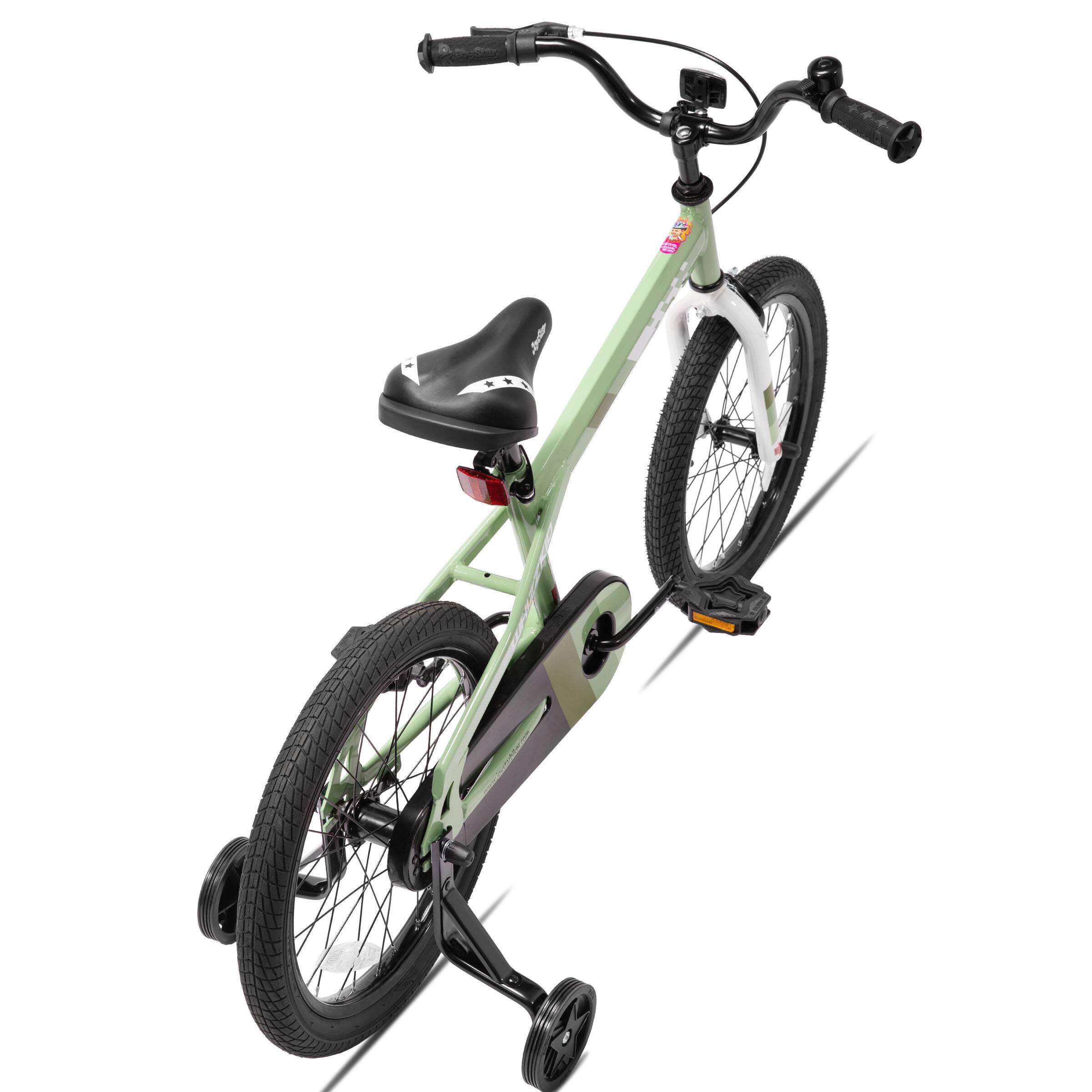 Alt View 2. JOYSTAR - Whizz 20" Kids Bike for Toddler & Kids Ages 7-13, BMX Style Boys Bike with Training Wheels, Children Bicycles, Green - Green.