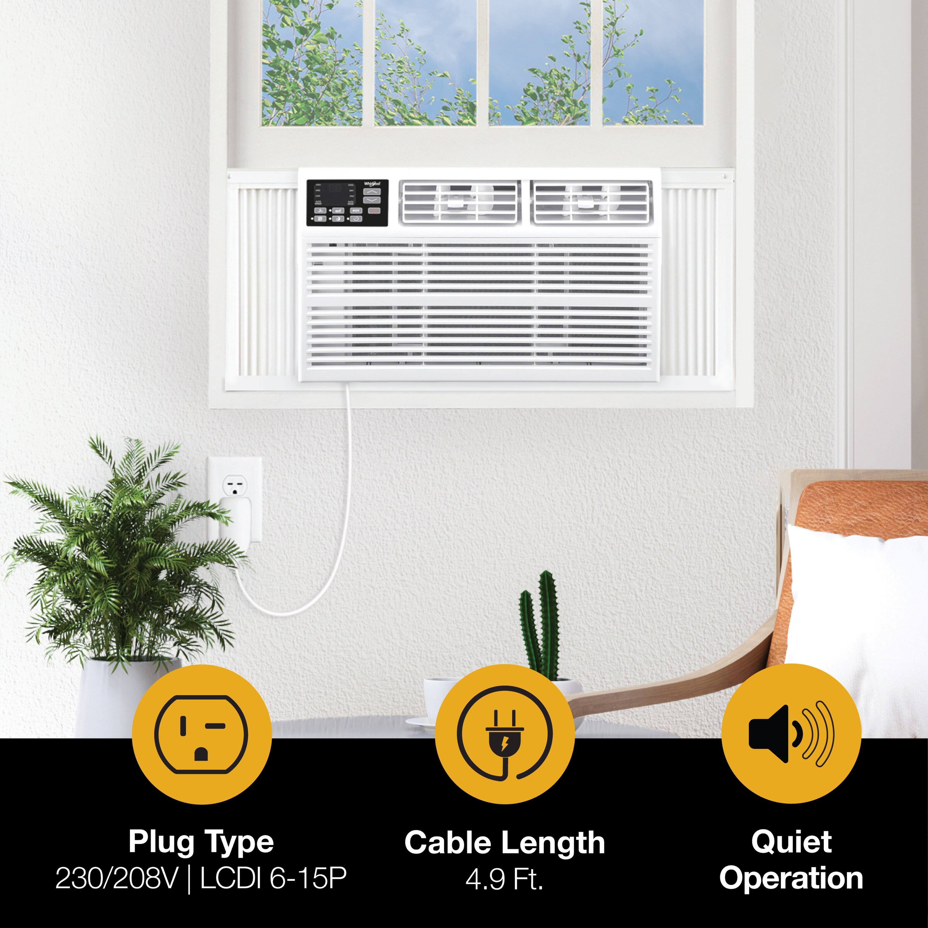 - Plug Type: 230/208V | LCDI 6-15P
- Cable Length: 4.9 Ft.
- Quiet Operation