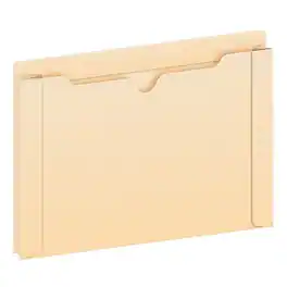 Pendaflex - Smart Shield Reinforced File Jackets, Top Tab, 2" Expansion, Letter Size, 50/Box - Manila