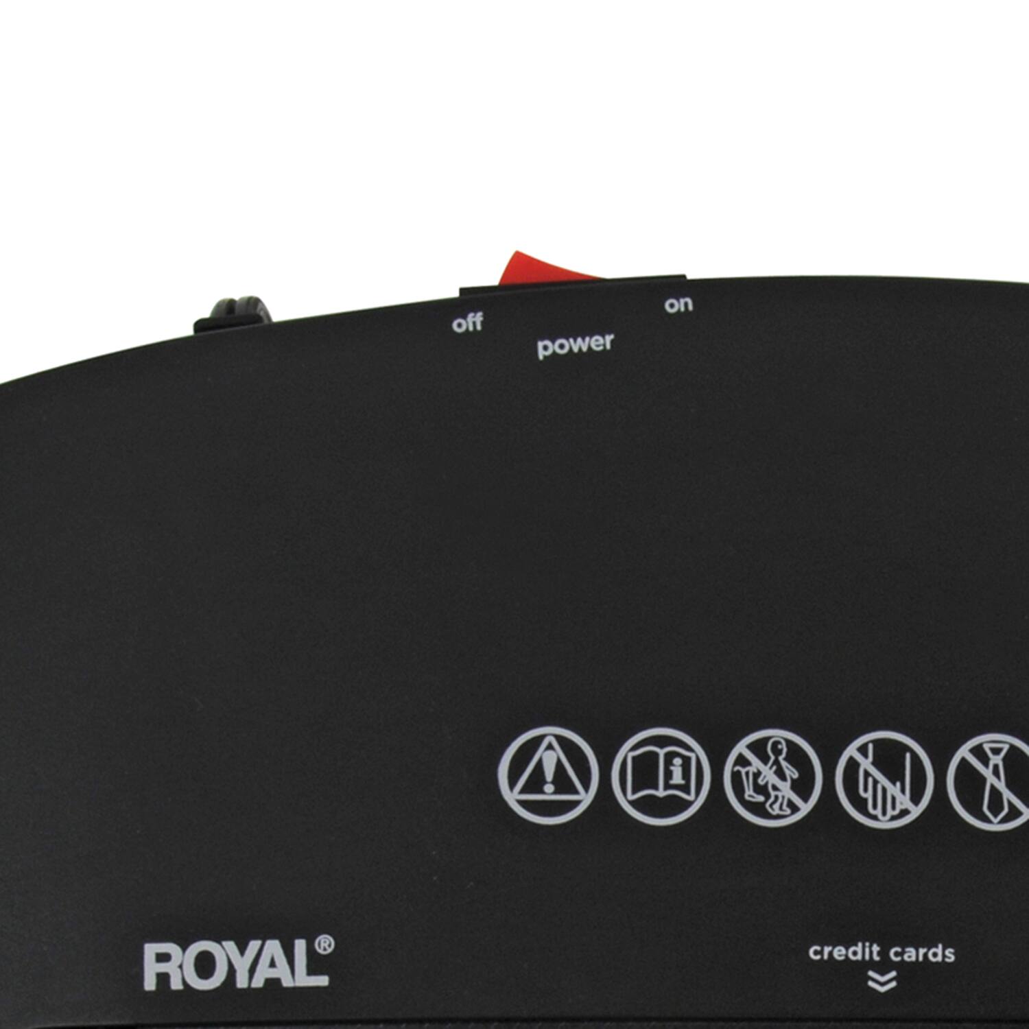 off power on ! i R ROYAL credit cards