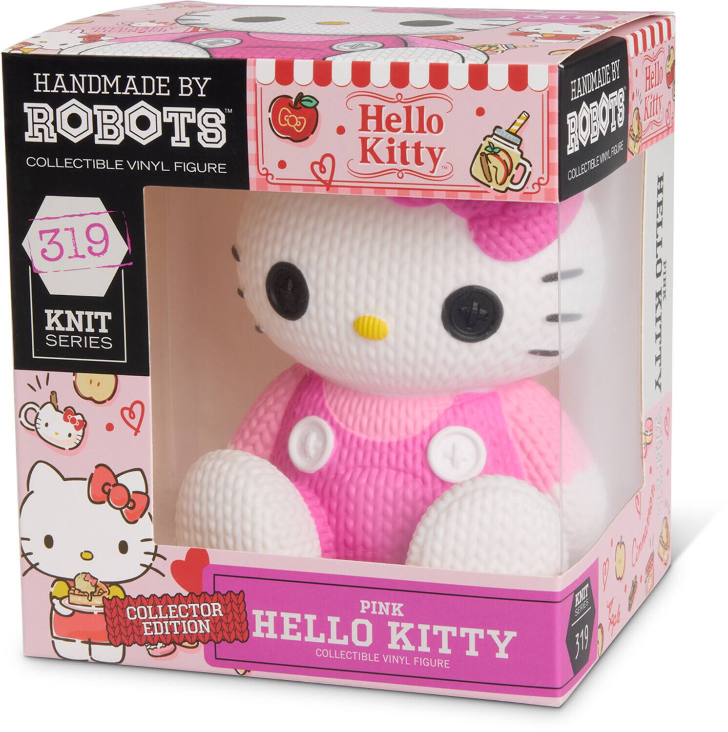 Alt View 4. Handmade by Robots - Handmade by Robots - Hello Kitty and Friends - Hello Kitty #319 (Pink)   - COLLECTIBLES - Multicolor.