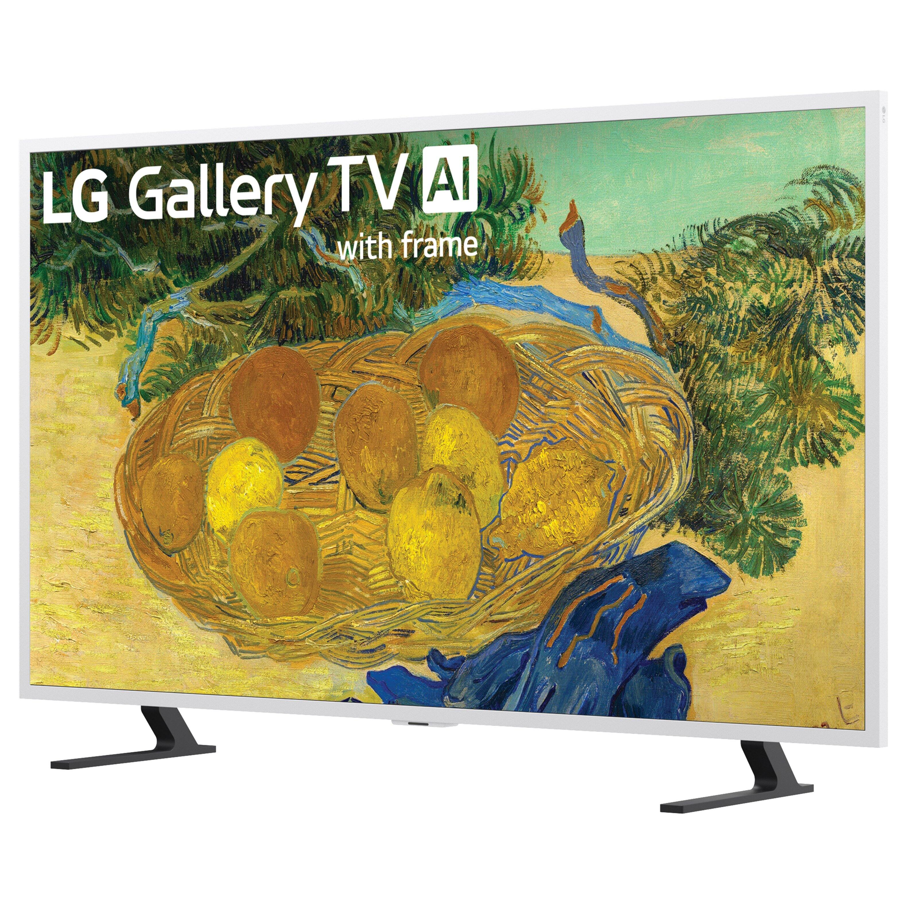 LG Gallery TV AI with frame