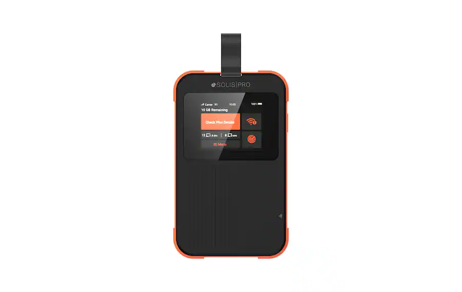 Simo Pro SIMO Solis Pro 5G Mobile Hotspot and Power Bank with Lifetime Data ...