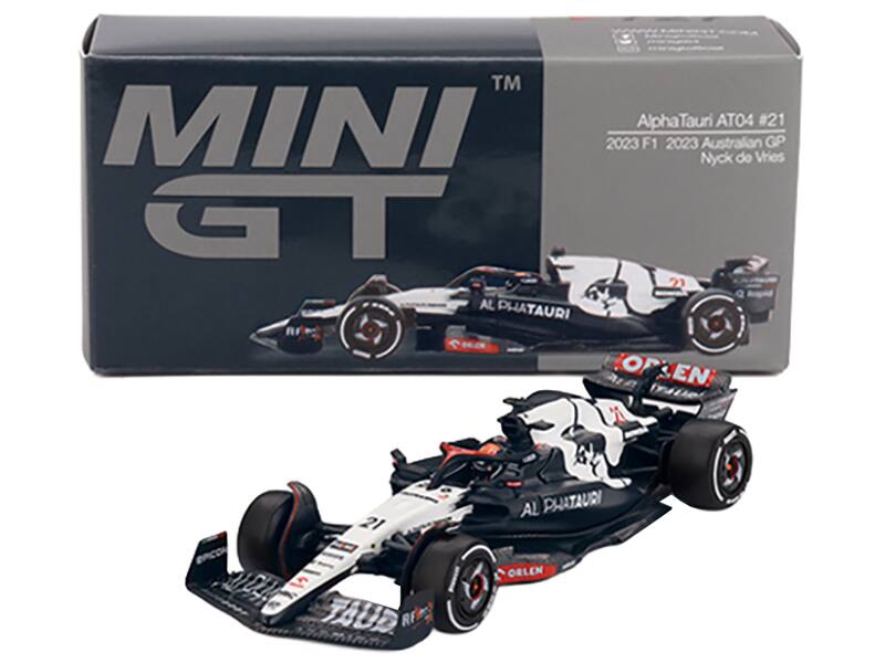 ミニカー Scuderia Alpha Tauri  AT 04 Japanese  GP Amazon.com: Diecast Model Car Compatible with Mini GT 1:64