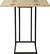 Alt View 13. Serta - Harton Rustic Expandable C Side Table - Natural Wood.