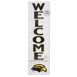 Jardine - Southern Miss Golden Eagles 10'' x 35'' Indoor/Outdoor Welcome Sign - White