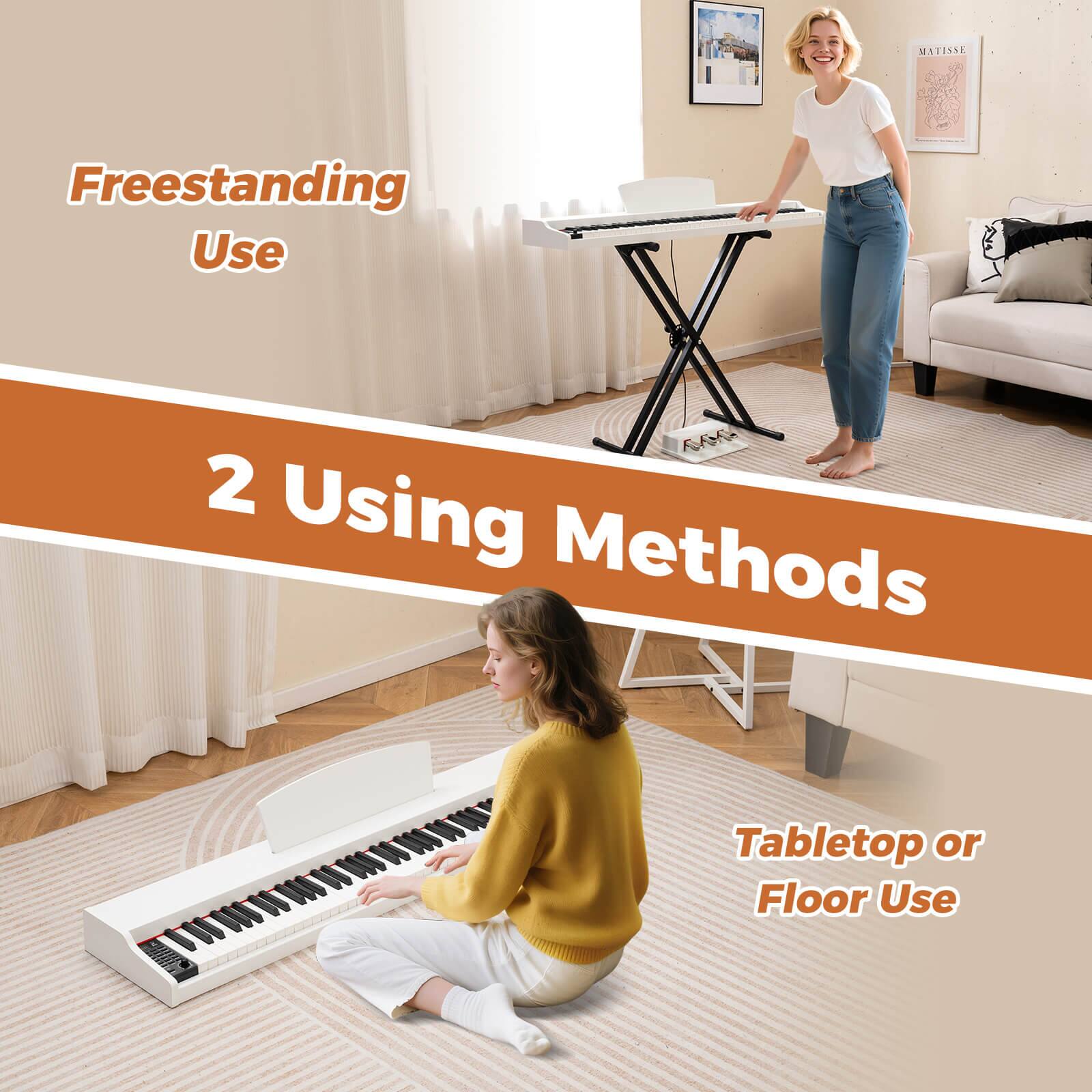 Freestanding Use

2 Using Methods

Tabletop or Floor Use