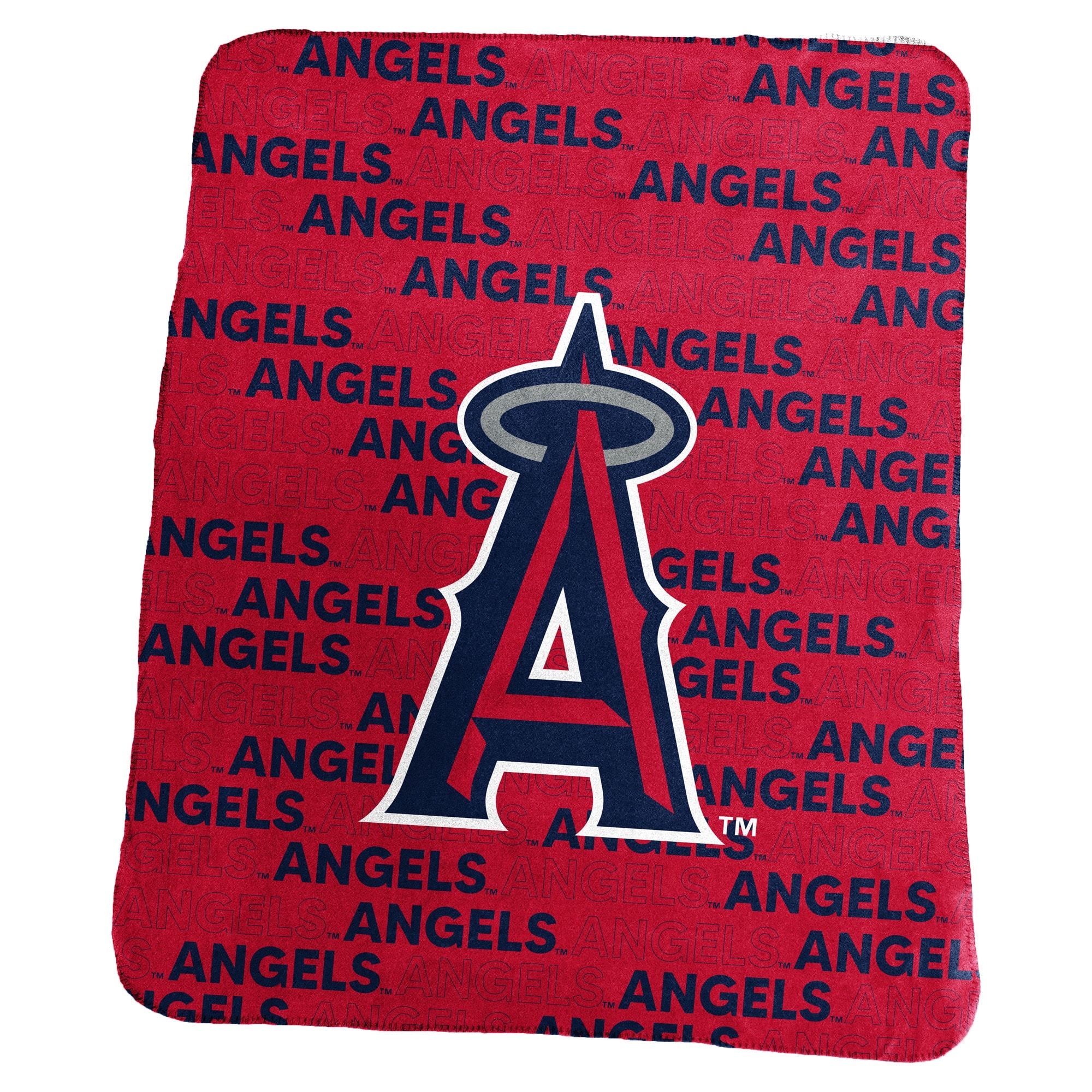 Logo Brands - Los Angeles Angels 50" x 60" Classic Fleece Throw Blanket - Multicolor