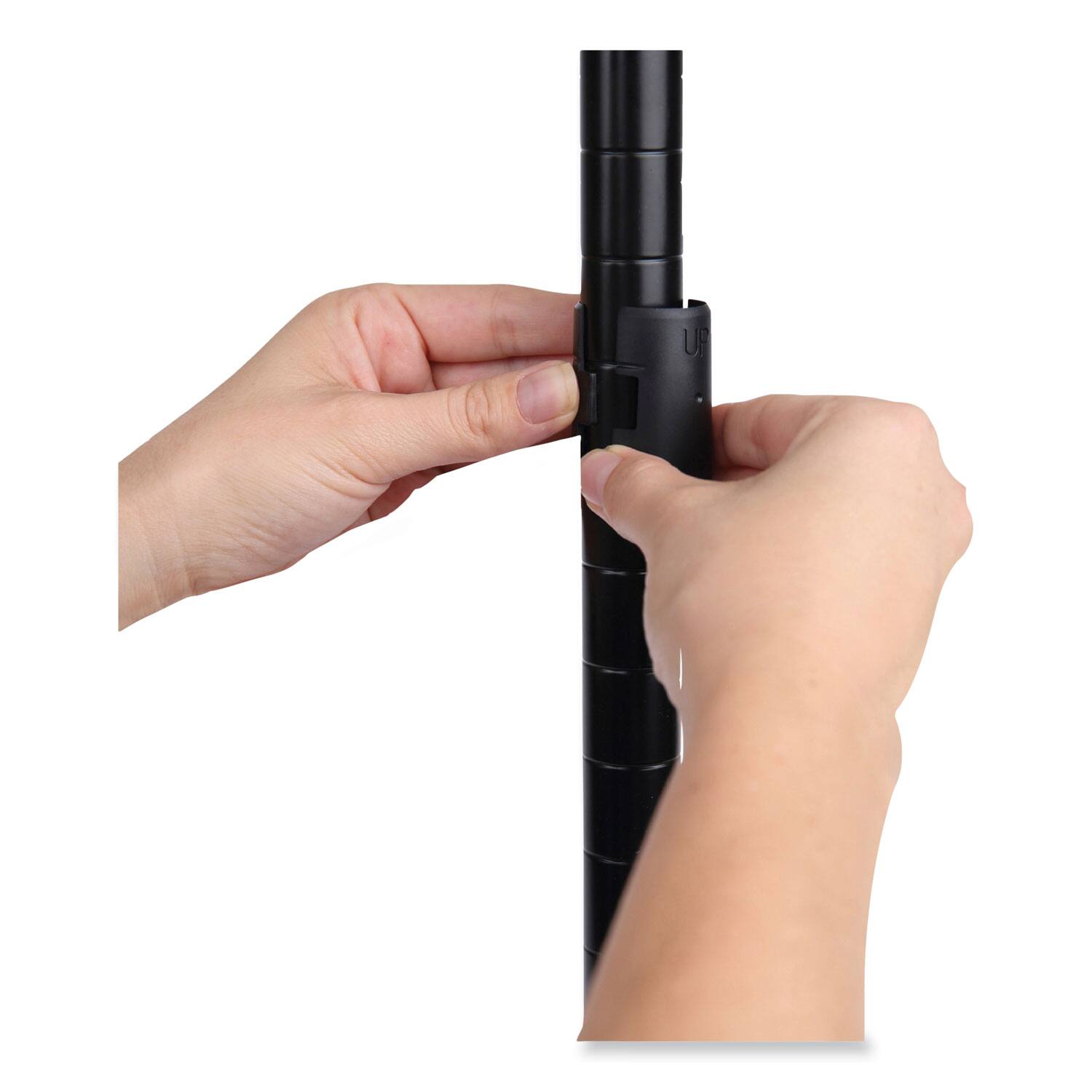 Back. Alera - Industrial Wire Shelving Extra Wire Shelves, 36w X 24d, Black, 2 Shelves/carton - Black.