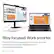 Budget Overview
Open House
Stay focused. Work smarter.
Screen Shift helps assign apps to specific screens and layouts for optimal organization and a streamlined workflow.
Monitor sold separately.
