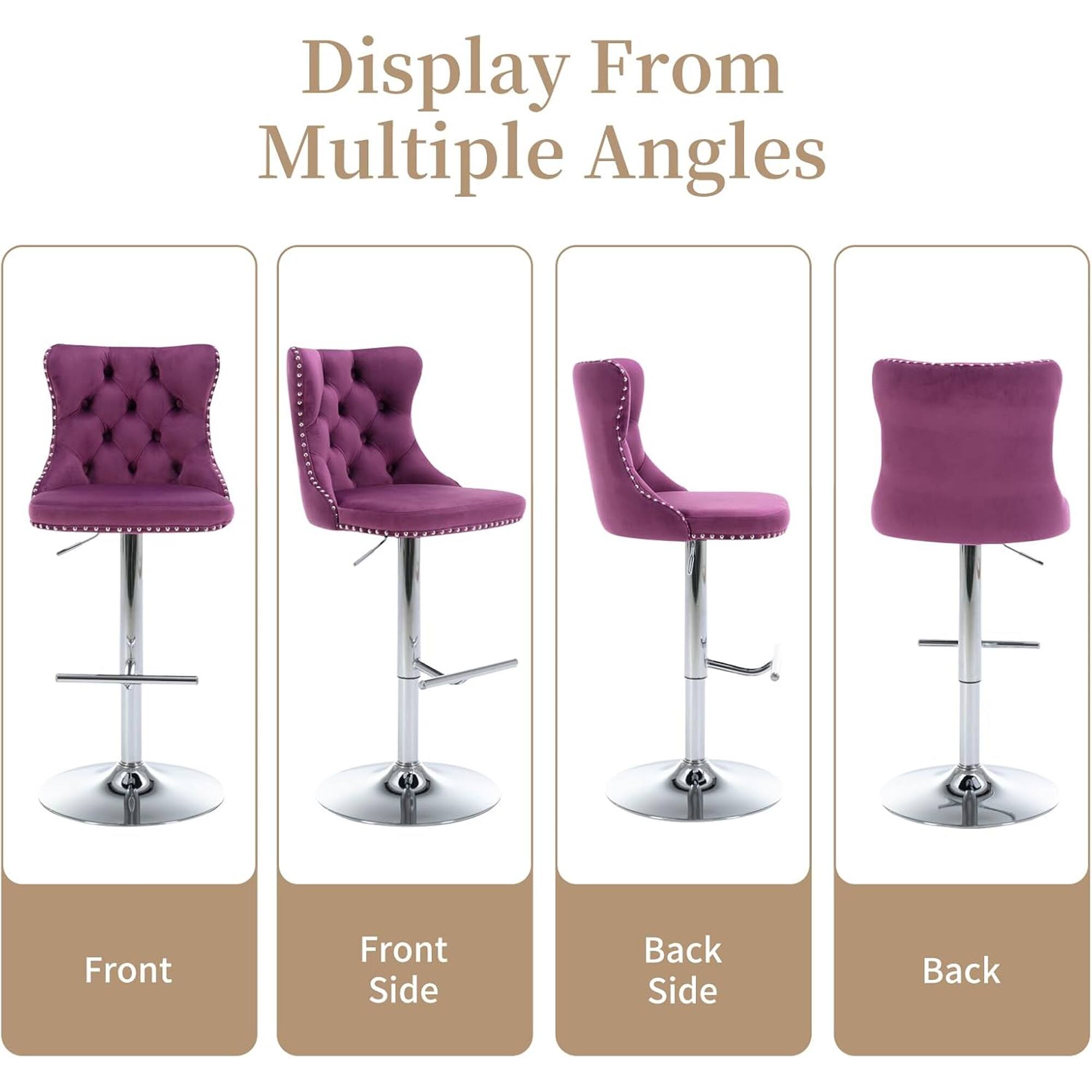 Display From Multiple Angles

Front
Front Side
Back Side
Back