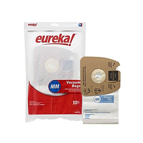 eureka!  
MM  
Vacuum Bags  
10 ea  
297A  

Vacuum Bags  
MM  
Vacuum Bag  
10 ea  
297A