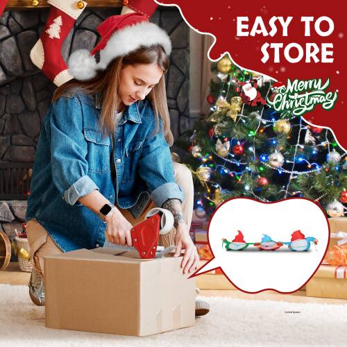 EASY TO STORE  
Merry Christmas  
Mem Chrgtrog