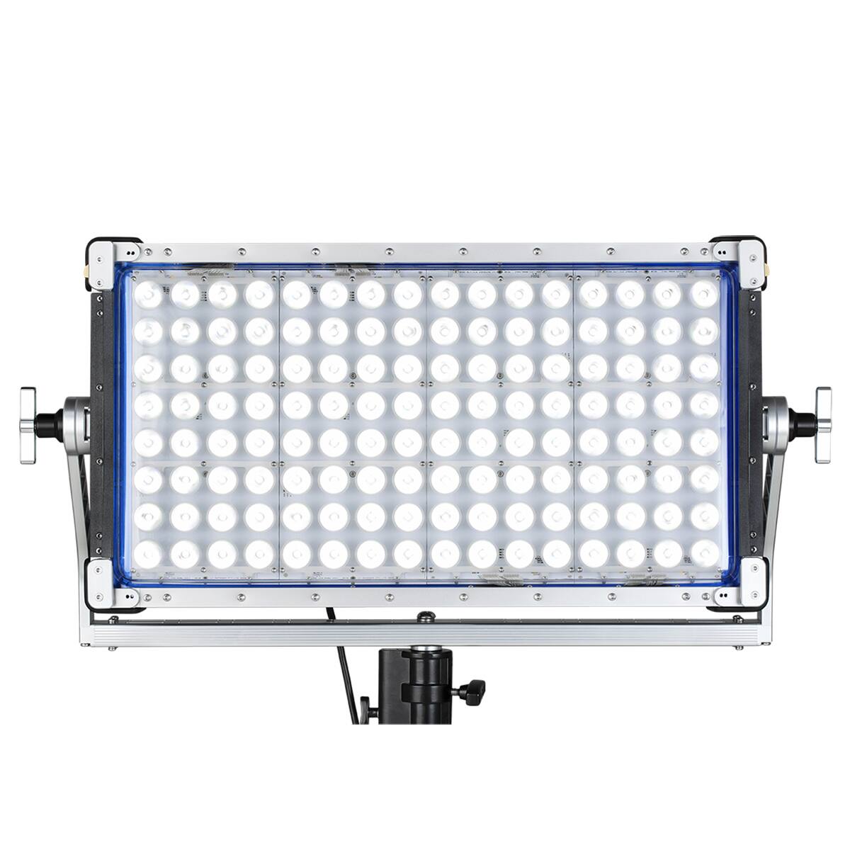 Alt View 1. Creamsource - Creamsource Vortex8 Soft 2x1 RRGBBW 650W LED Light with Yoke, Dome Diffuser and Hard Case.