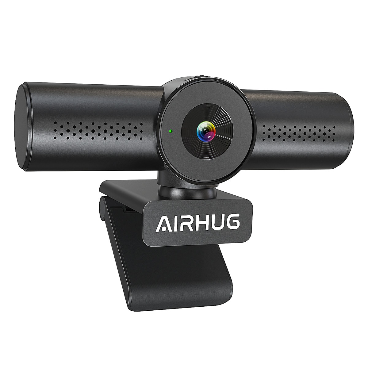 AIRHUG - 4K 30fps Webcam with Dual Mics & Privacy Cover for PC, Sony 16MP Sensor, PDAF Autofocus, 63° Focused View