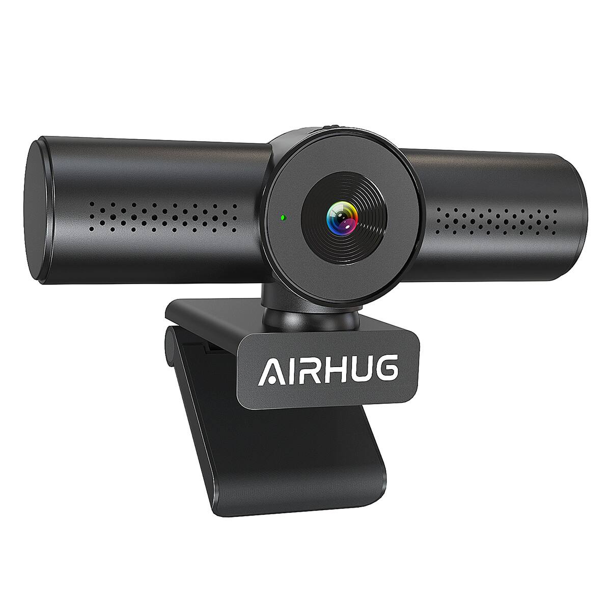 AIRHUG - 4K 30fps Webcam with Dual Mics & Privacy Cover for PC, Sony 16MP Sensor, PDAF Autofocus,  63° Focused View