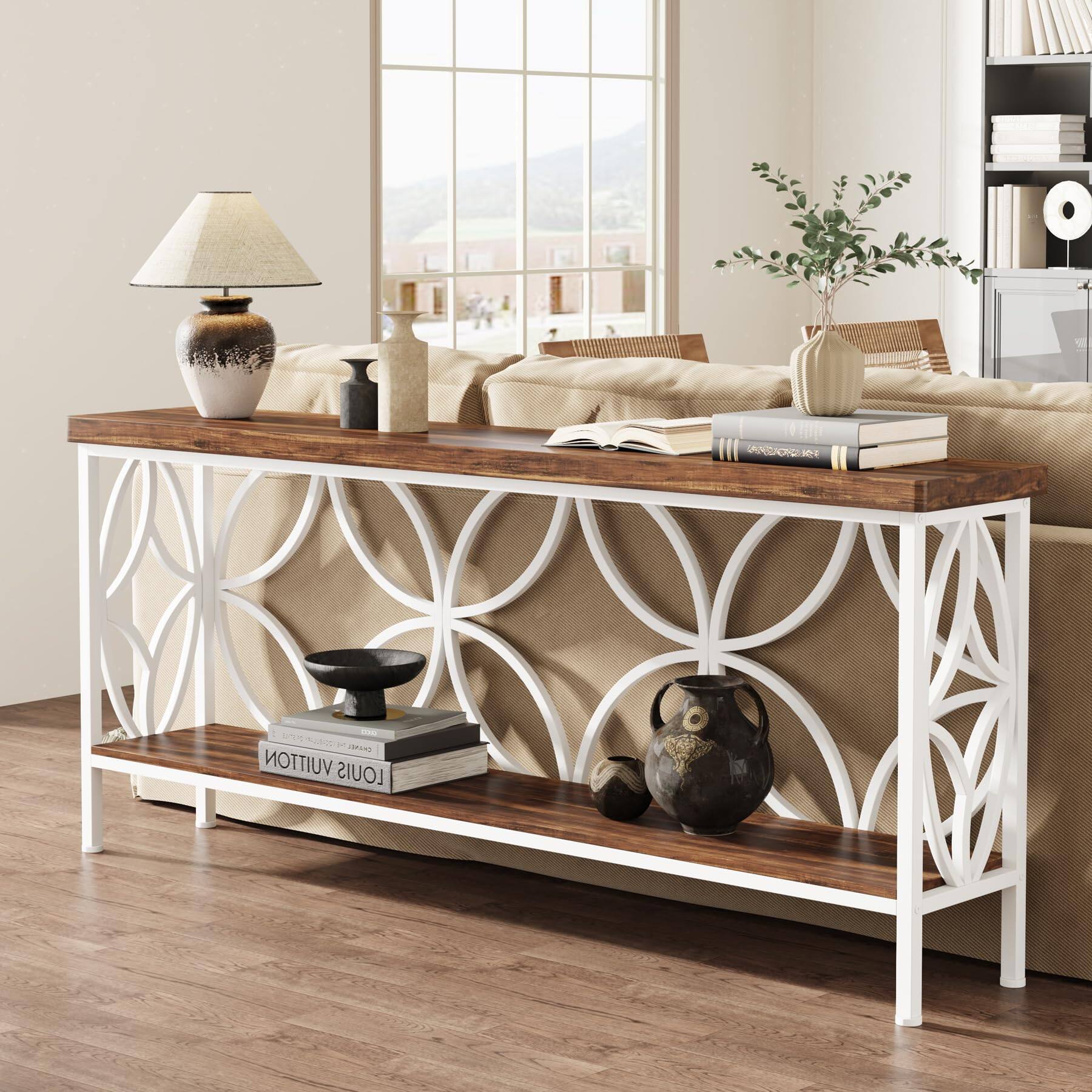 Walnut/White
