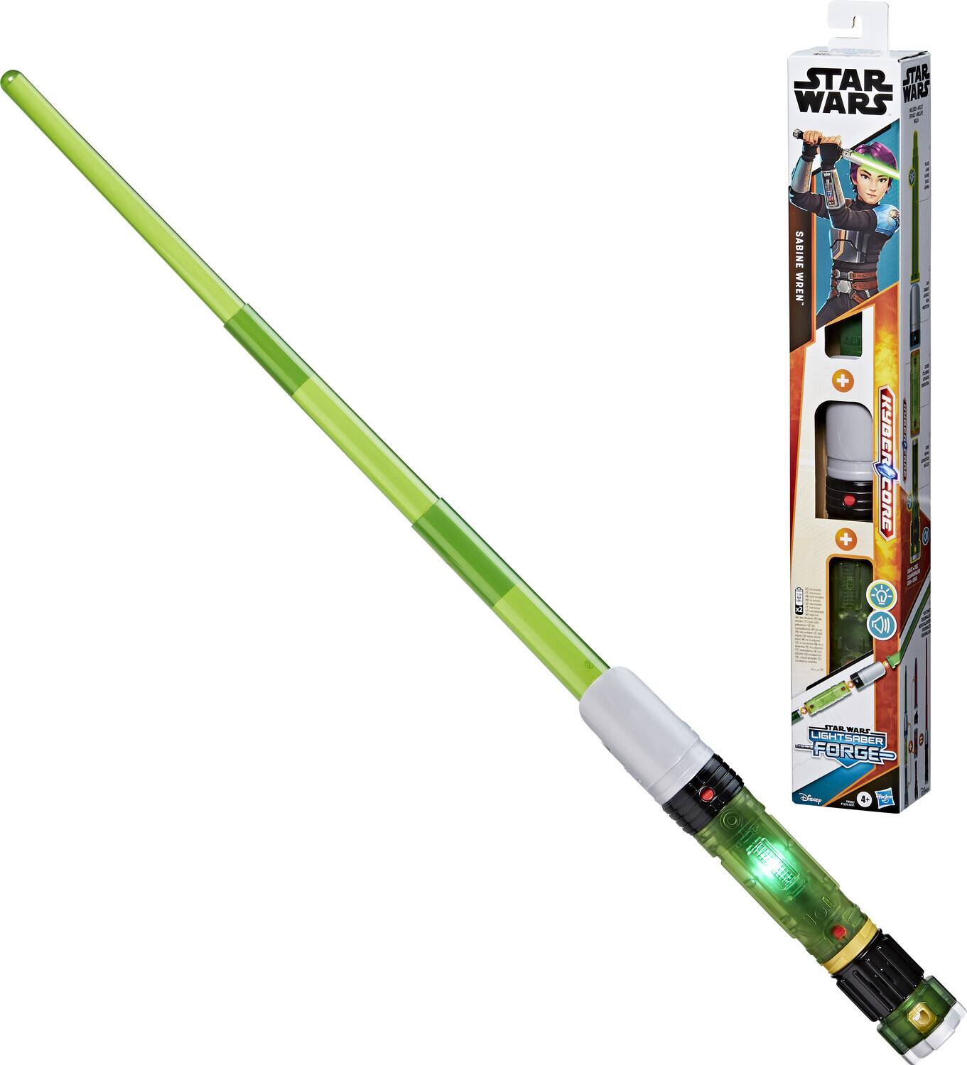 STAR WARS  
SABINE WREN  
KYBER CORE J6  
STAR WARS LIGHTSABER  
FORCE 2