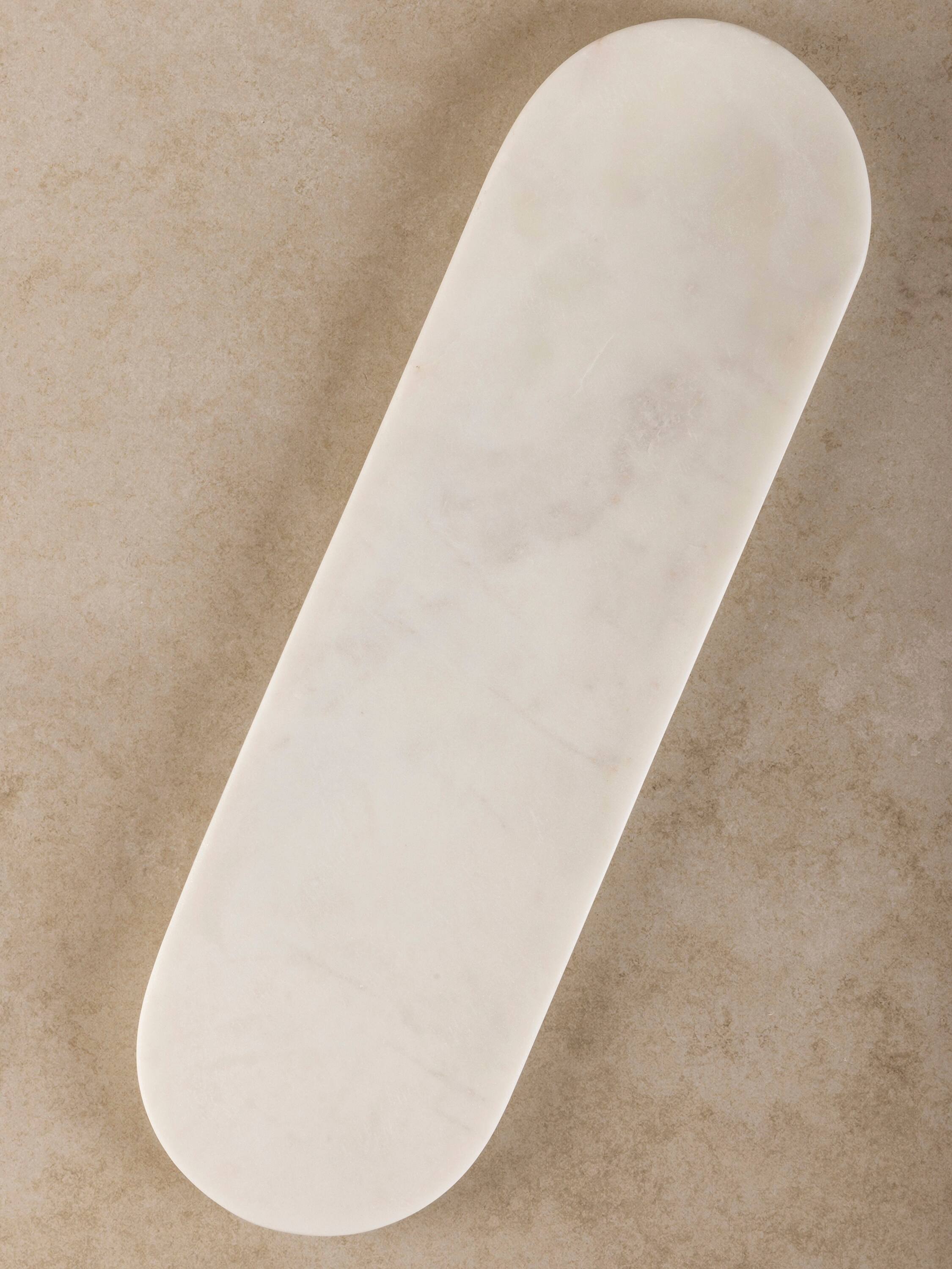 Front. GAURI KOHLI - Suzushi Serving Platter - Shades of white.
