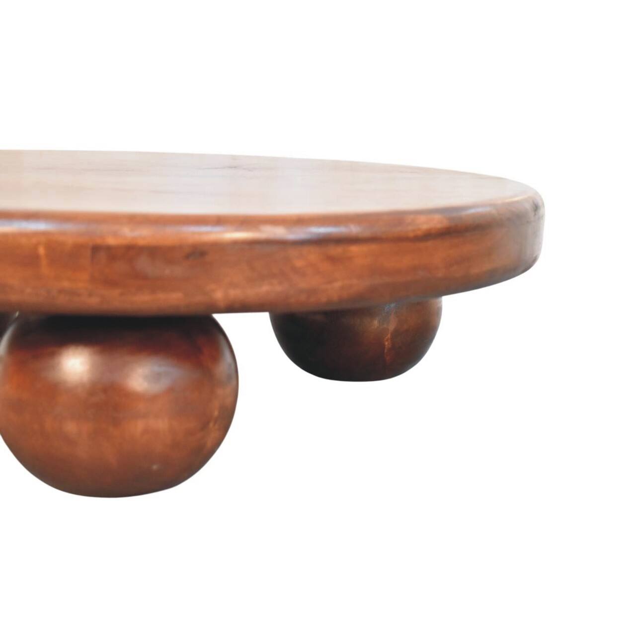 Alt View 1. Artisan Furniture - Bola Coffee Table, Brown - Brown.