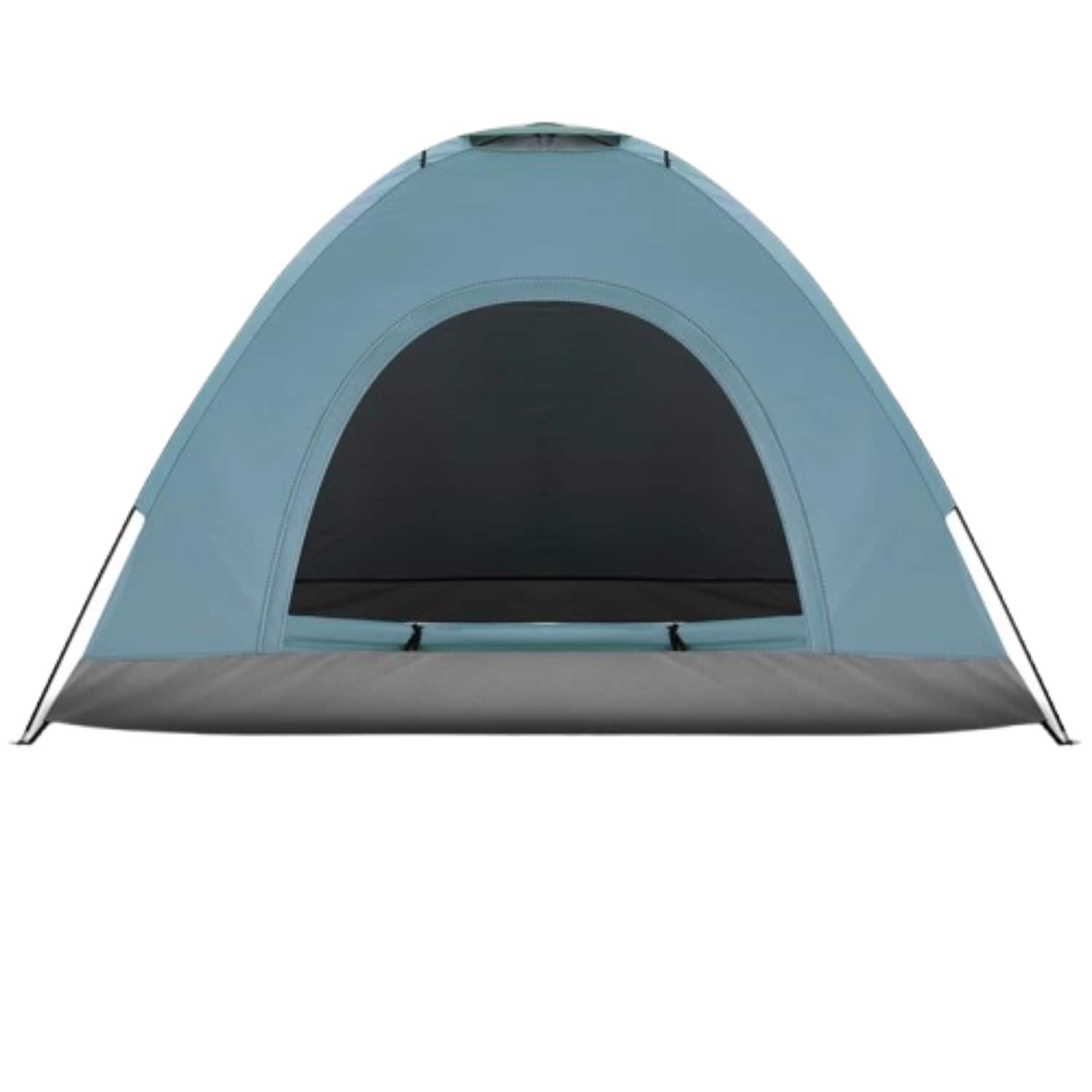 Home Collection - Portable 3-4 Person Dome Camping Tent Waterproof Outdoor Shelter with Carry Bag - Blue