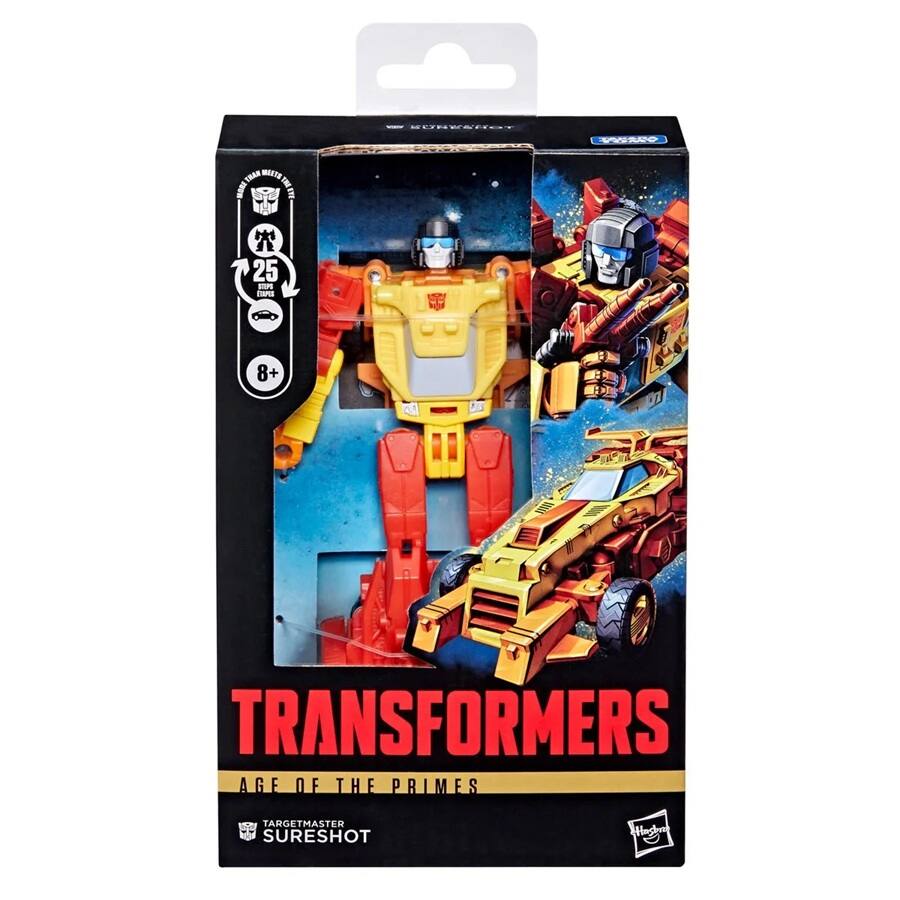 TRANSFORMERS AGE OF THE PRIMES TARGETMASTER SURESHOT