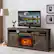 Front. Ihomeadore - 58" Farmhouse Electric Fireplace TV Stand for TV up to 65" - Brown.