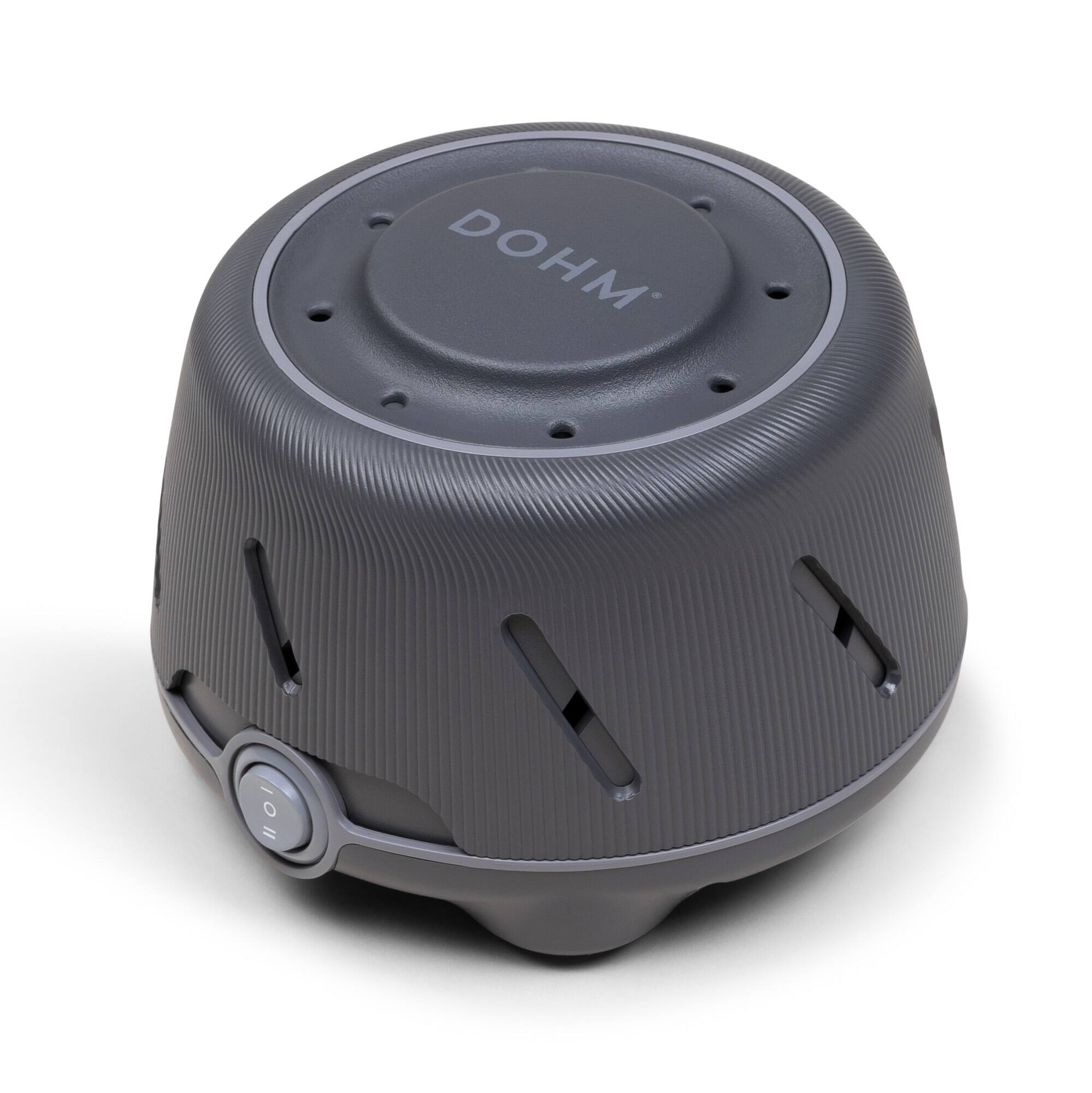 Angle. Yogasleep - Dohm Sound Machine - Charc - Charcoal.