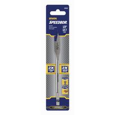 88808 IRWIN SPEEDBOR. Spade Bit 1/2" (12.7 mm)
2X Longer Life
2X Faster Holes
Impact