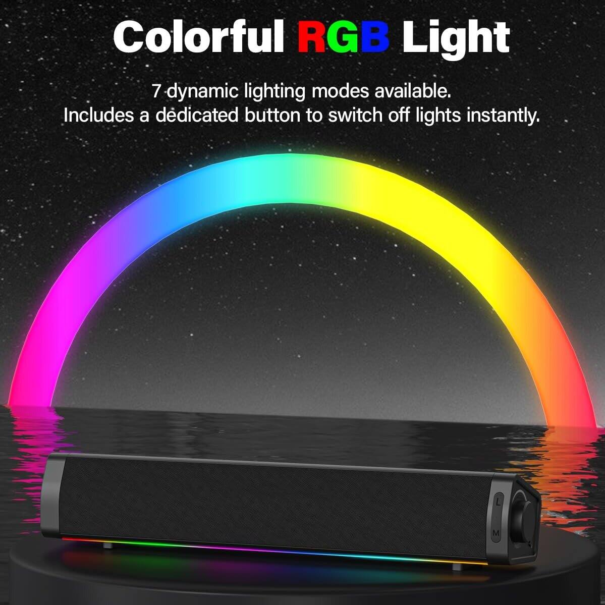 Colorful RGB Light

7 dynamic lighting modes available. Includes a dedicated button to switch off lights instantly.