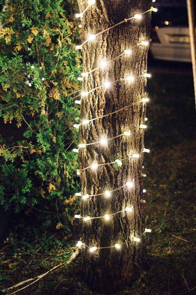 Alt View 2. Oumilen - Solar Rope Lights with Remote Control White LED Waterproof Outdoor String Lights.