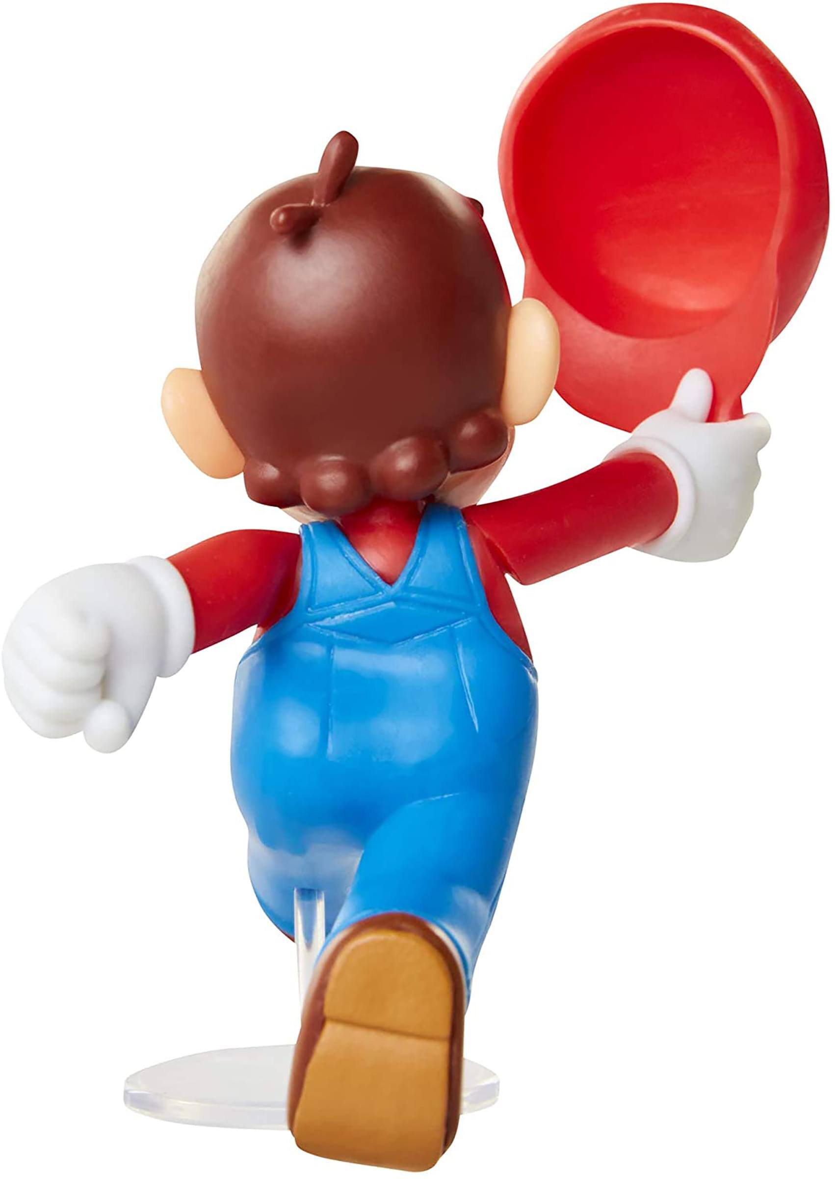 Alt View 10. Jakks Pacific - Super Mario World of Nintendo 2.5 Inch Figure | Tipping Hat Mario - Red.