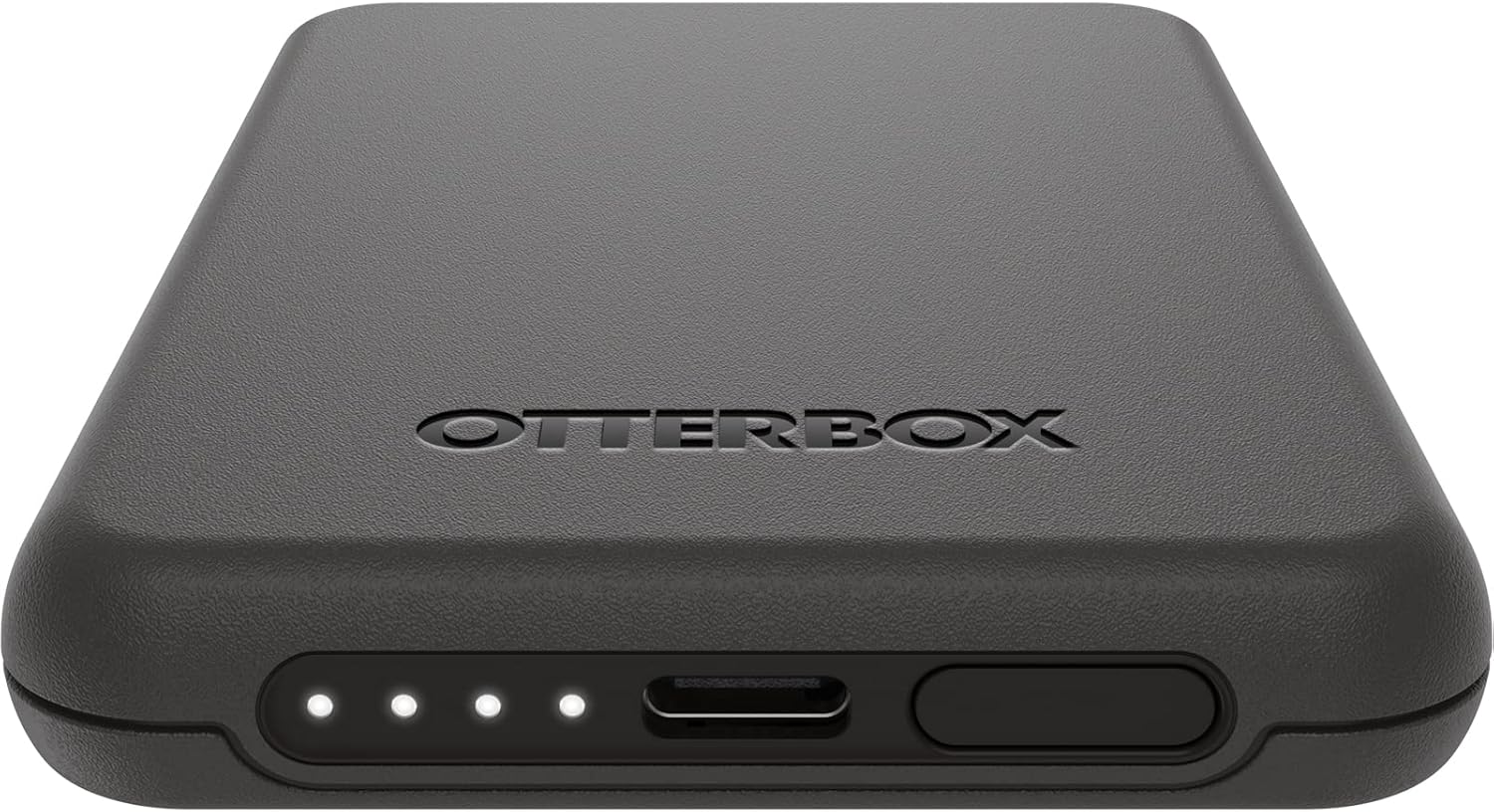 Alt View 1. OtterBox - OtterBox Wireless Power Bank for MagSafe, 3k mAh | Color: Black - Black.