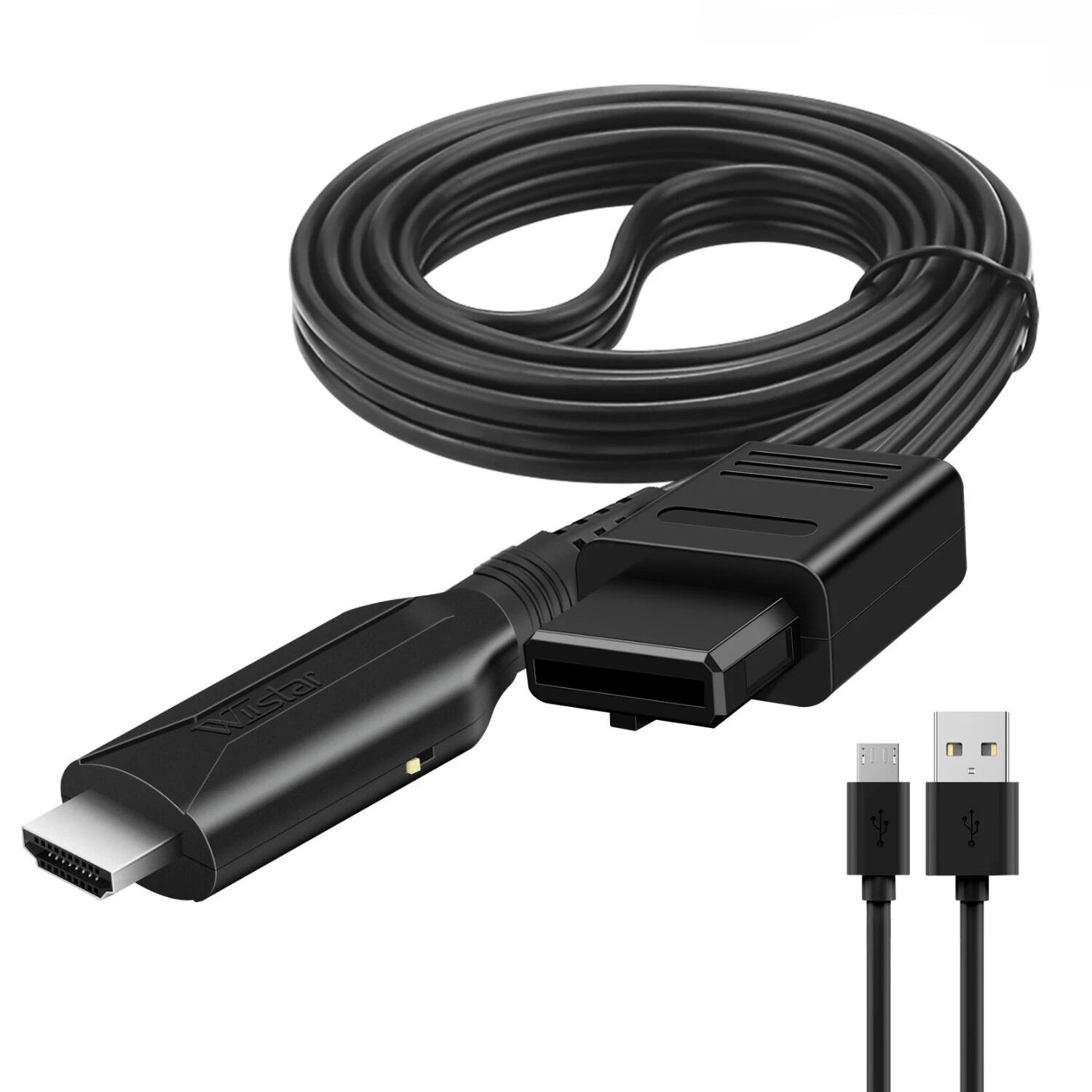 Front. Stock Preferred - N64 to HDMI Converter Adapter for Nintendo - Black.