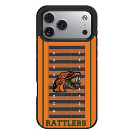 Keyscaper - NCAA - Florida A&M Rattlers Personalized Bump Case with 8.2ft Drop Protection - 13 Pro Max - Black
