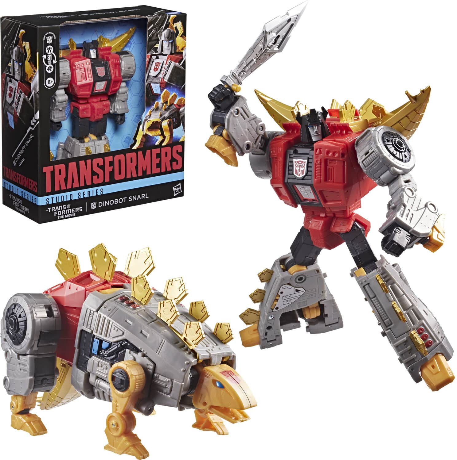 Hasbro - The Transformers The Movie - Studio Series - Leader Class Dinobot Snarl Action Figure - COLLECTIBLES - Multicolor price history on PriceWatchPro