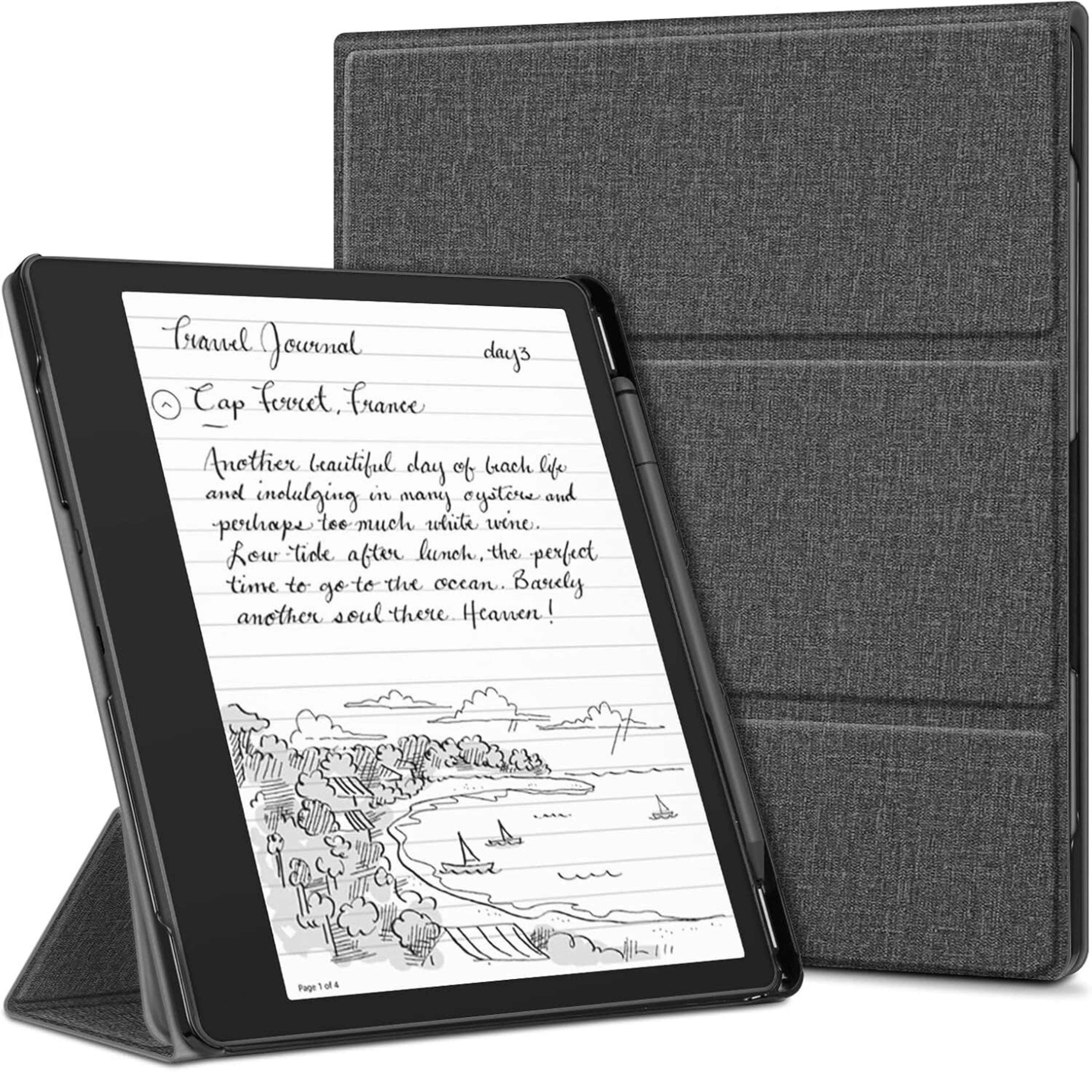 Kitcheniva - Adjustable Stand Case For Kindle Scribe 10.2 Inch First Generation - Gray