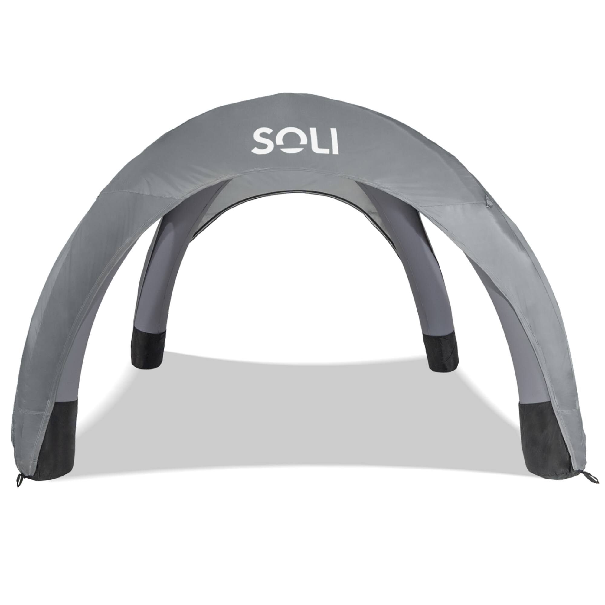 Alt View 2. Soli - Soli: Air Canopy 10' - Cool Grey.