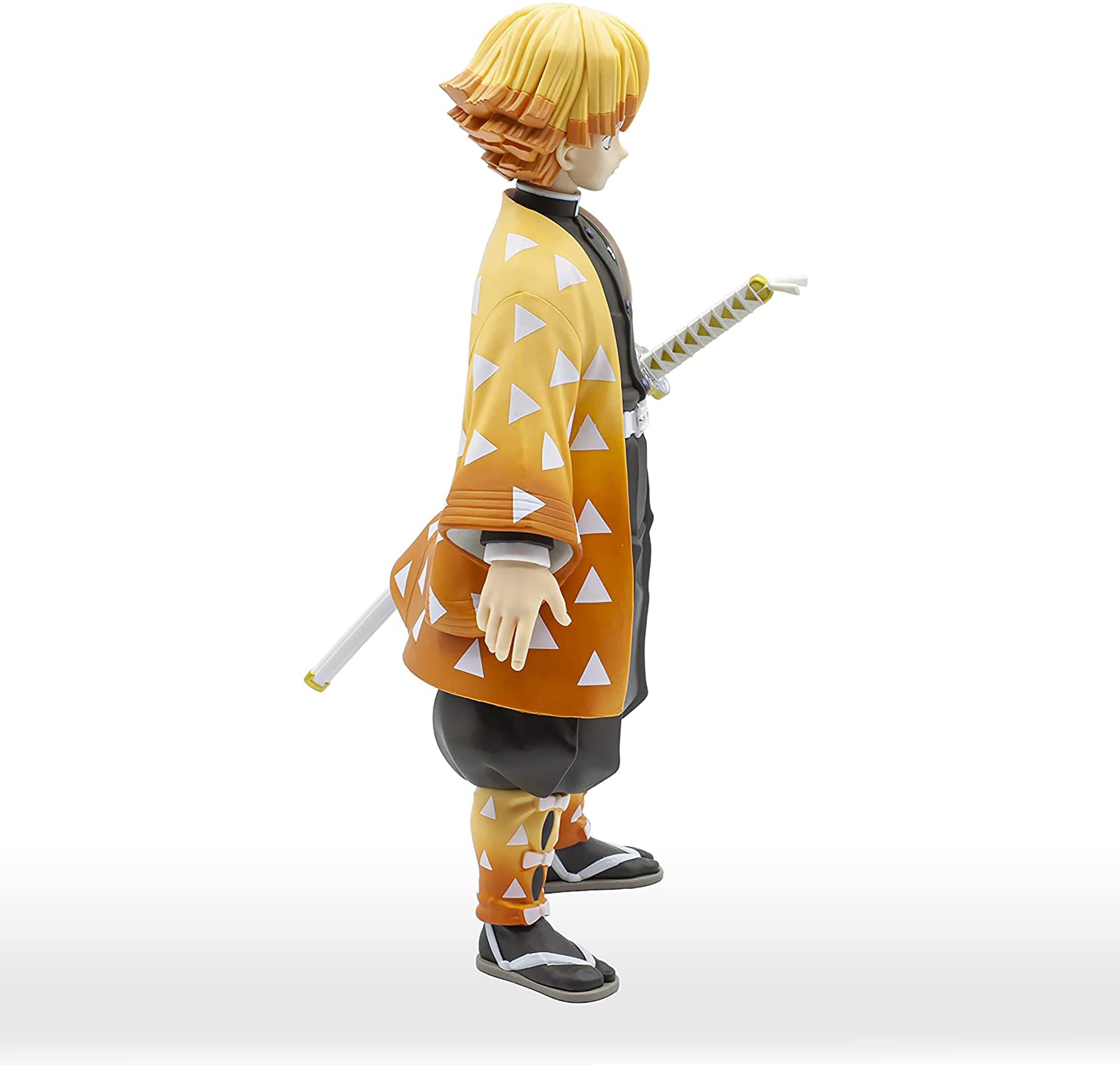 Alt View 2. Banpresto - Demon Slayer 9 Inch Banpresto Grandista Figure | Zenitsu Agatsuma - Orange.
