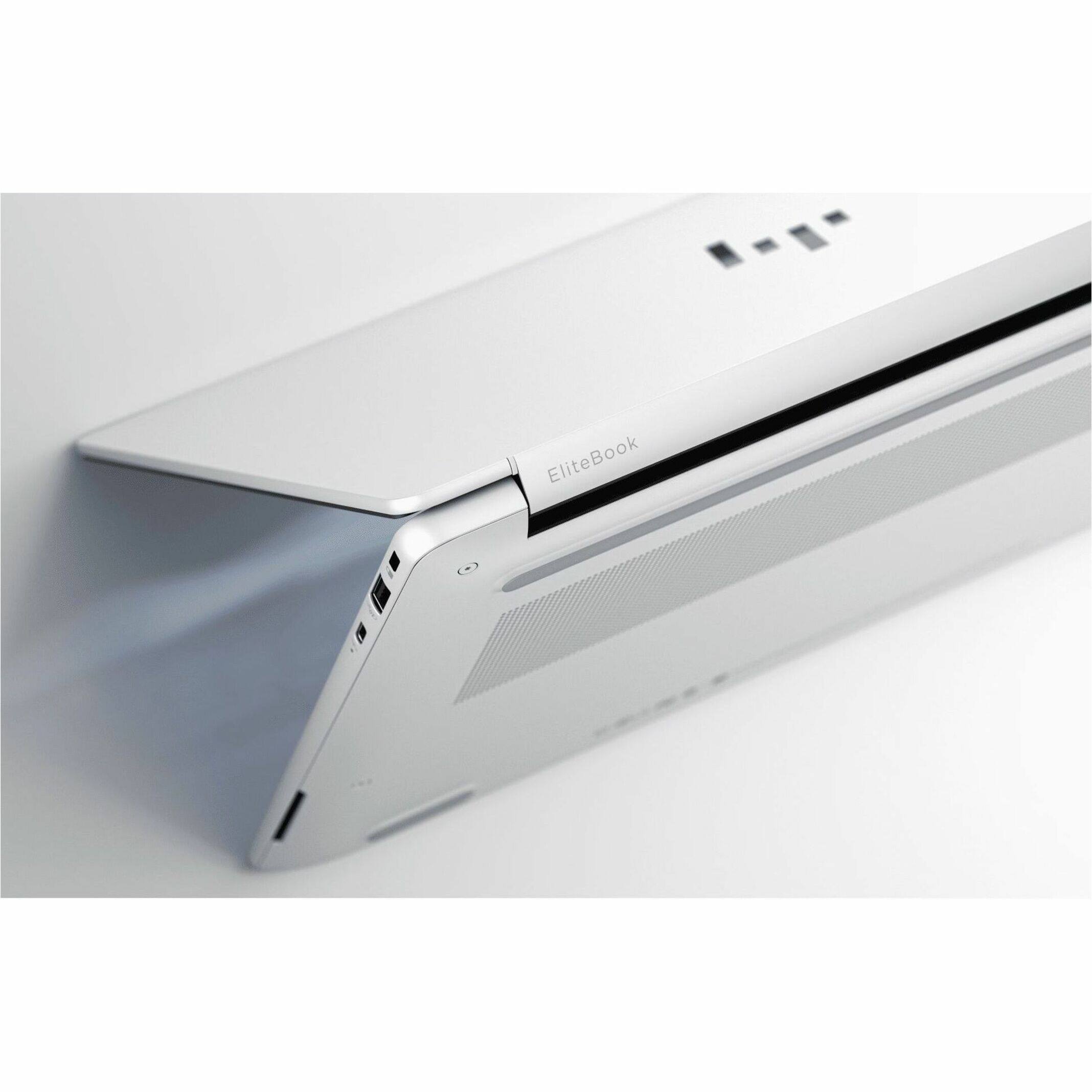 Alt View 29. HP - EliteBook X G1a 14" IPS OLED 2880 x 1800 (2.8K) Touch Screen Laptop - AMD Ryzen AI 7 PRO with 64GB Memory - 1 TB SSD - Glacier Silver, Silver.