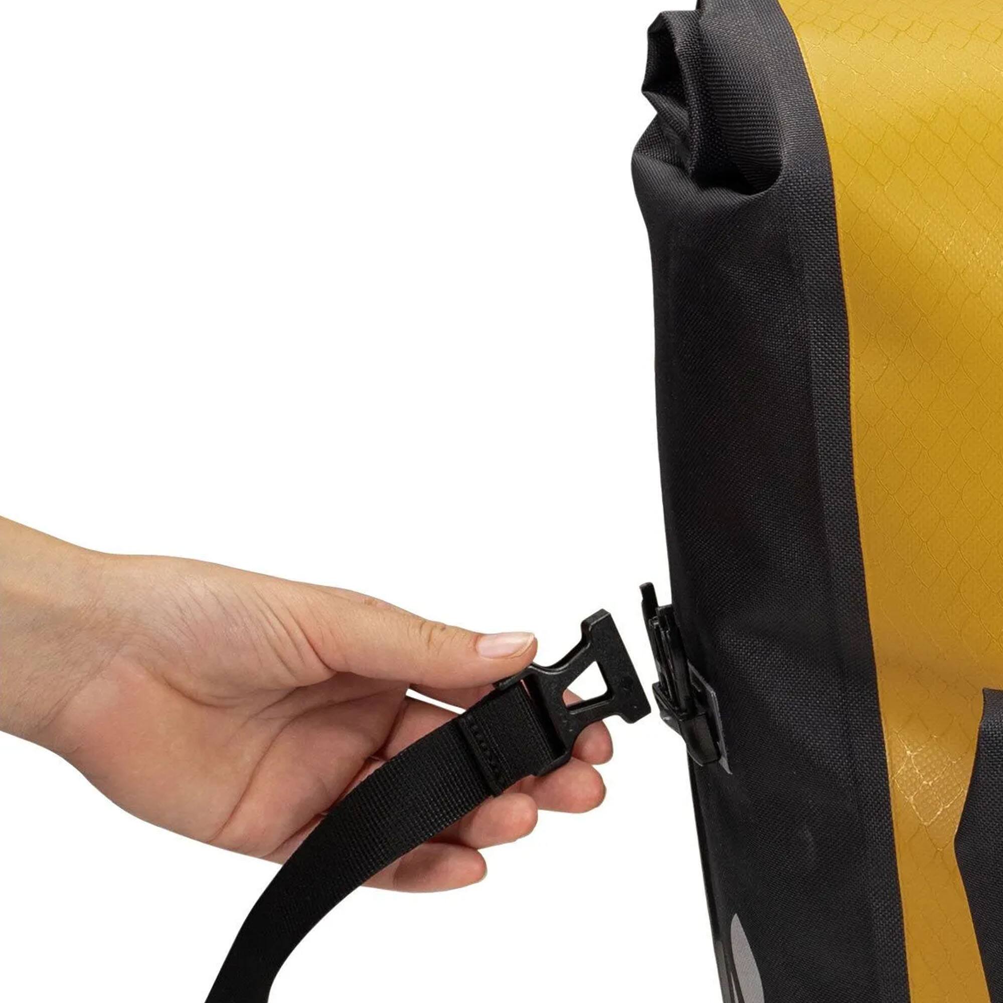 Alt View 4. VAUDE - Vaude Aqua Back Plus Bike Bags - Burnt Yellow - Burnt Yellow.