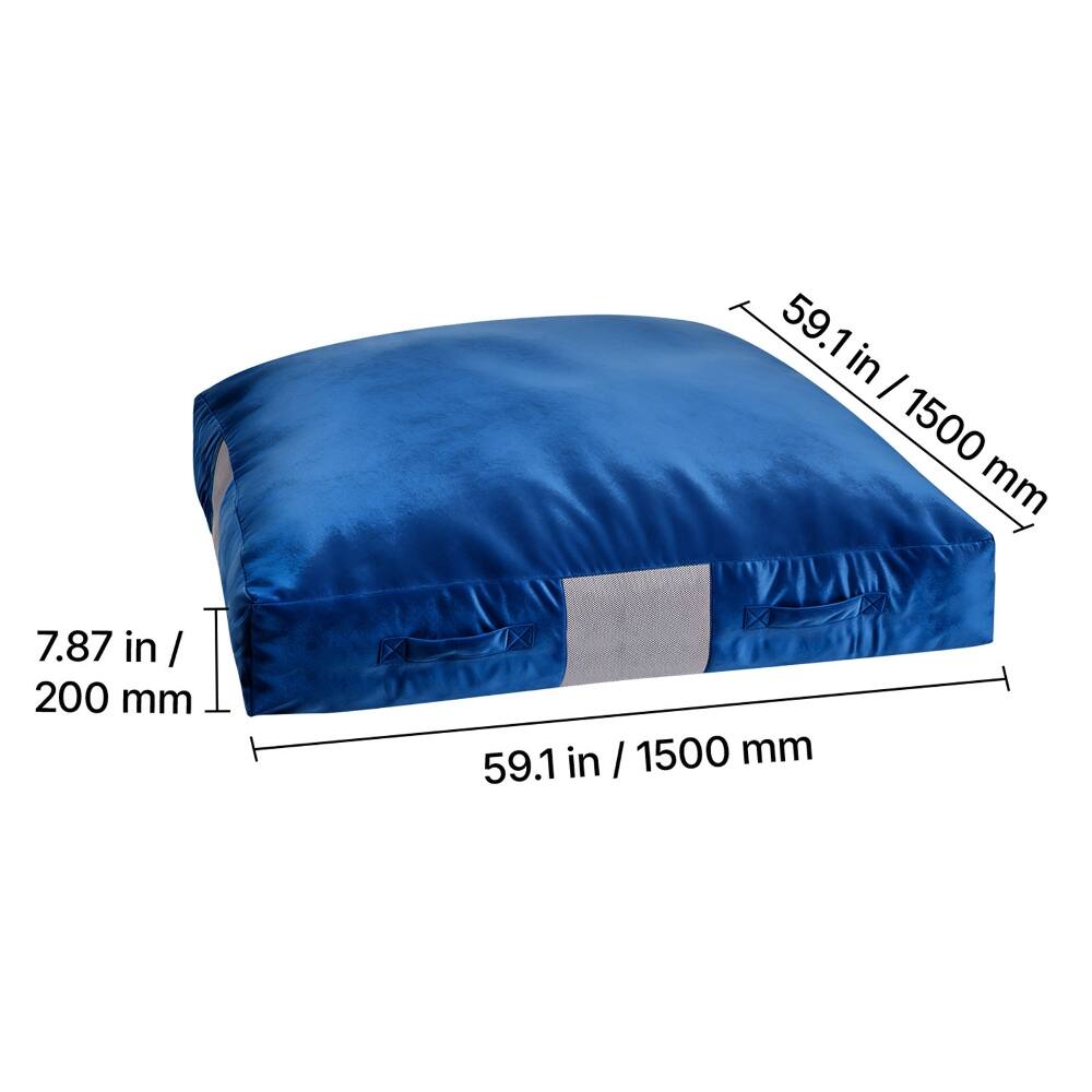 7.87 in / 200 mm  
59.1 in / 1500 mm x 59.1 in / 1500 mm