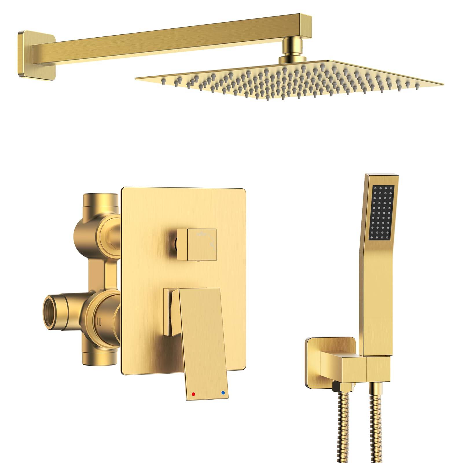 Brushed Gold-10 Inch