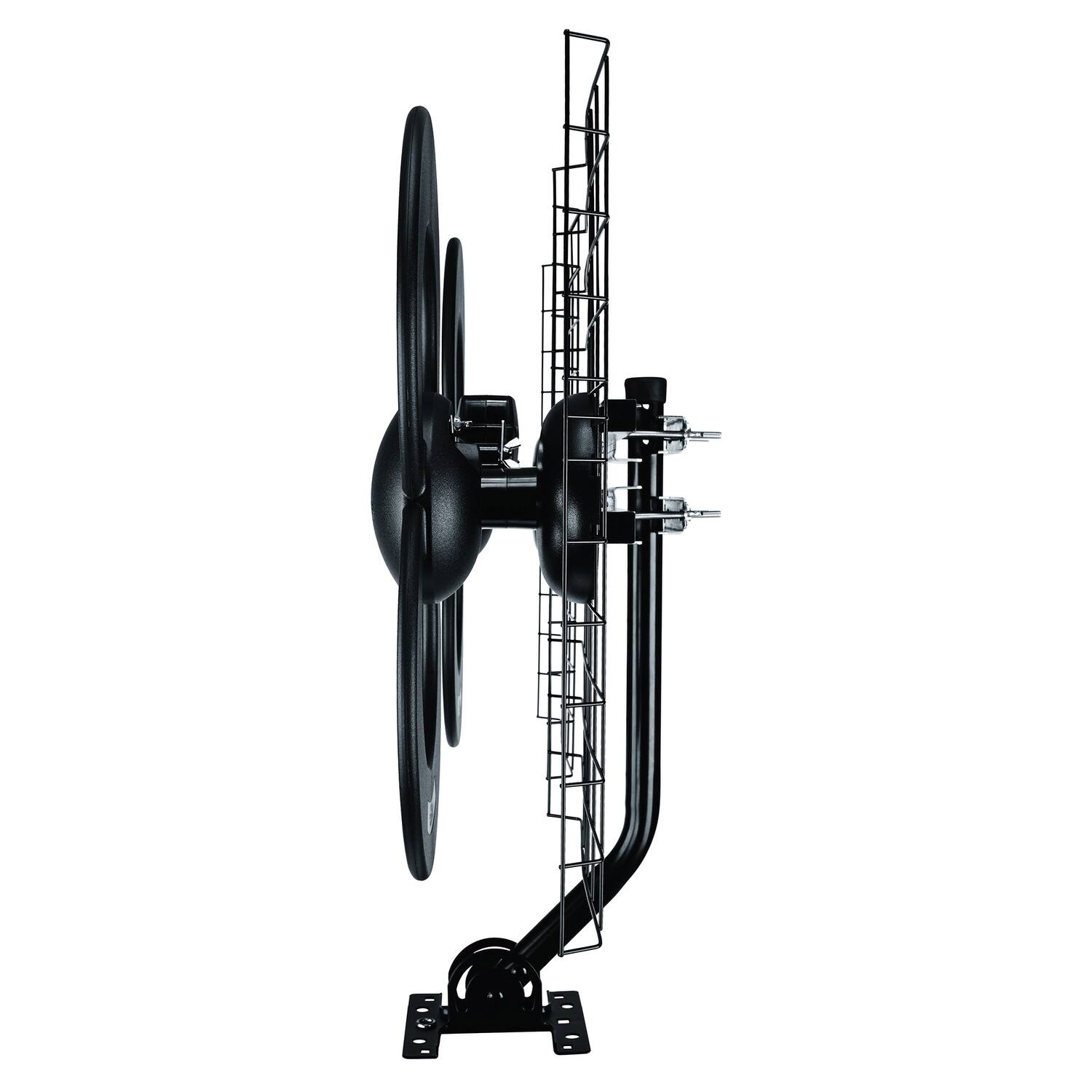 Alt View 1. Antennas Direct - Antennas Direct C4-cjm Clearstream 4 Uhf Indoor Outdoor Tv Antenna, Multi-directional, 70+ Mile Range, 4k 8k Uhd - Black.