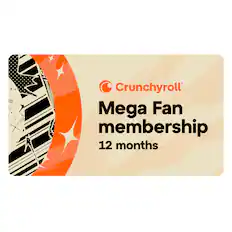 Crunchyroll Mega Fan membership 12 months