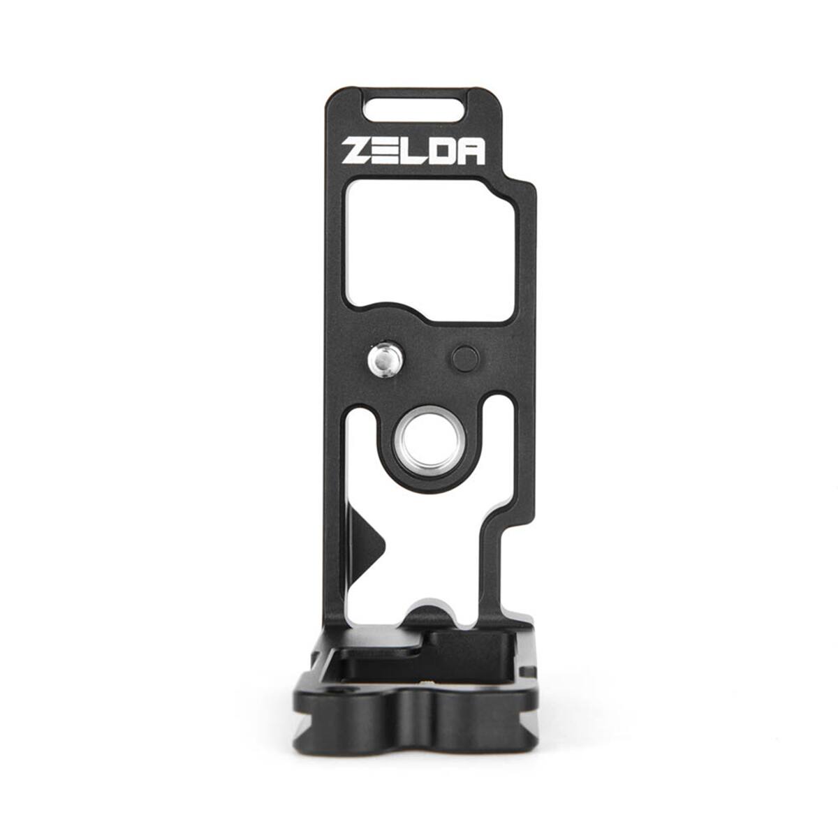 Alt View 8. 3M - 3 Legged Thing ZELDA QD-Compatible Dedicated L-Bracket for Nikon Z6/7, Darkness.