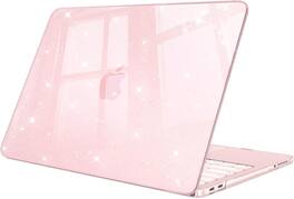 Fintie - Case for MacBook Neo 13 Inch (Model A3404, 2026 Release) Snap-On Hard Shell Cover, Ultra-Thin, Slim Fit, Lightweight - Glittering Blush