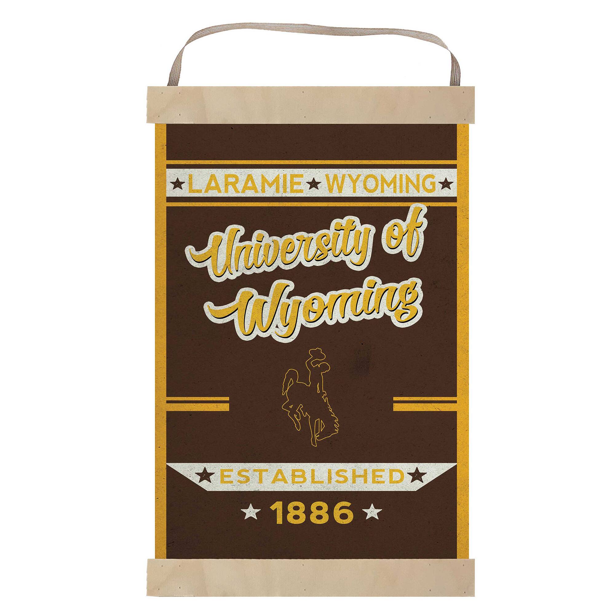 LARAMIE WYOMING  
University of Wyoming  
ESTABLISHED 1886
