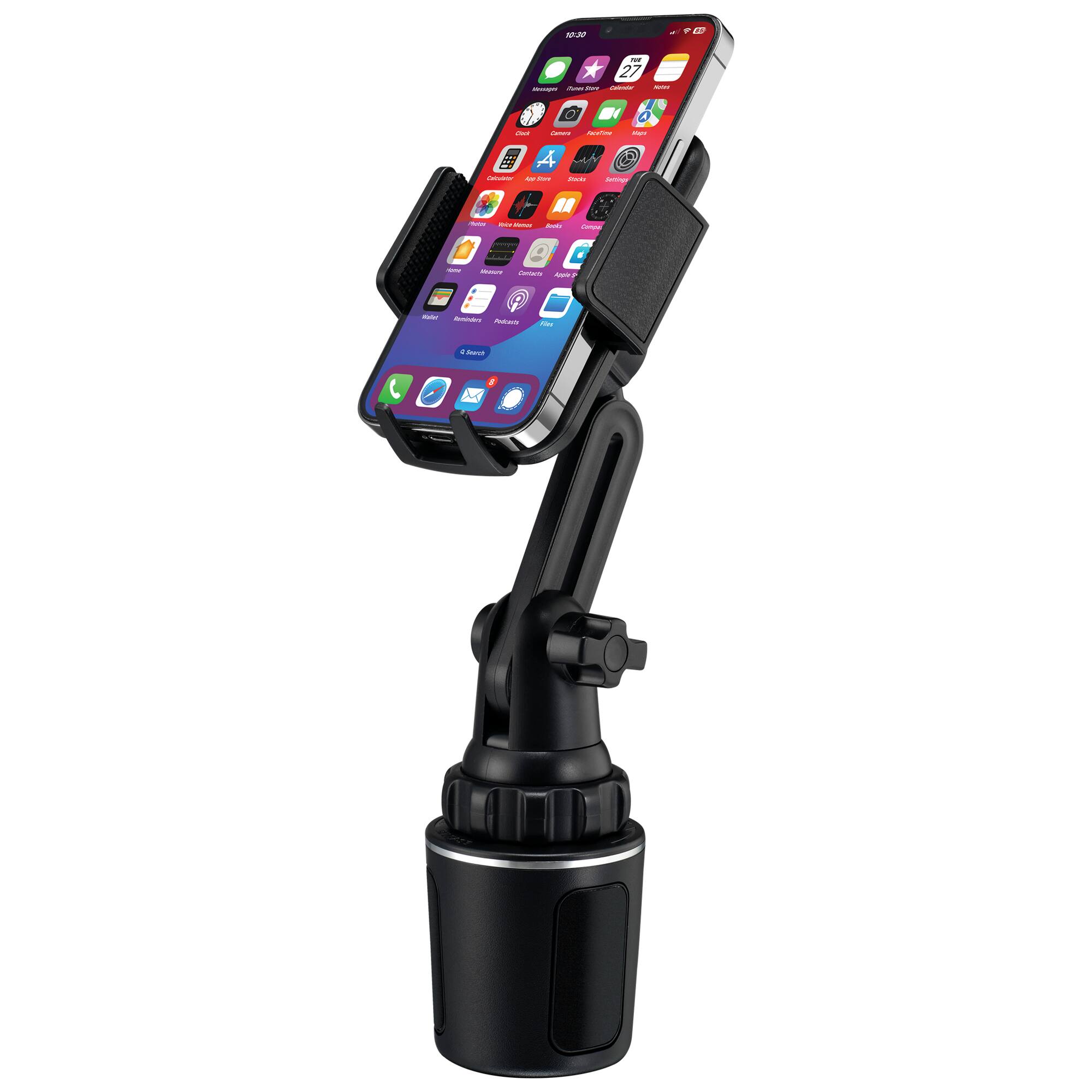 Alt View 4. iLive - iLive Phone+ Universal Cup Mount Mobile Phone Holder, IA033 - Black.