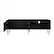 Angle. CorLiving - Lysander Collection TV Stand with Cabinets for Most TV's up to 75" - Black.